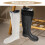 1 paire de bottes d'hiver , fourrure épaisse, taille 43 8