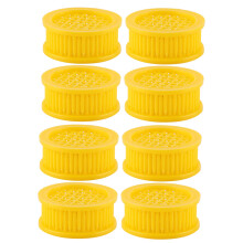 cage reine 18 pièces en plastique avec aération pour apiculture