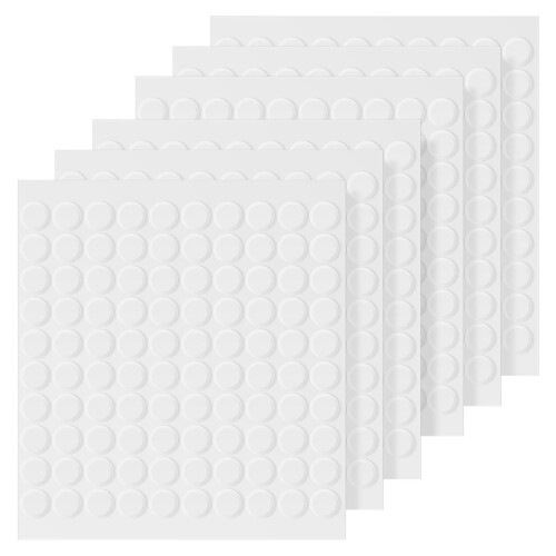 600 pièces points adhésifs doubles face transparent 2