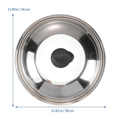 couvercle cocotte 30 cm anti-projections multifonction 2