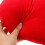 oreiller cœur en peluche - coussin - idée cadeau saint-valentin 8