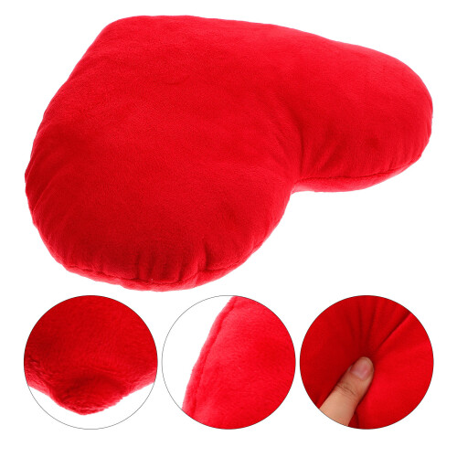 oreiller cœur en peluche - coussin - idée cadeau saint-valentin 2