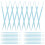 1100 cure-dents jetables double extrémité en écologique 11