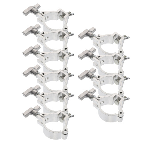 10 crochets suspendus pour projecteur, pinces scène acier