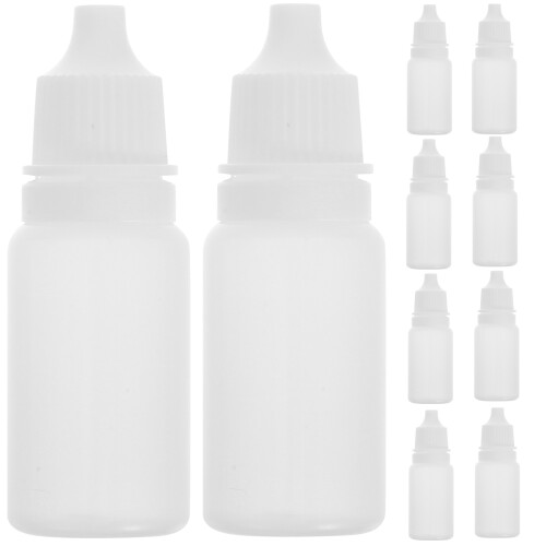 flacons compte- 10 ml 10 pièces pour liquide rechargeable