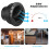 sortie d'air ronde 60 mm pour intérieur noir 3