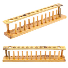 support bois 12 fentes pour tubes à , accessoire laboratoire