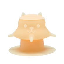 Portable Feeding Bottle For Newborns And Pets Anti-Slip Suction Cup Safe Silicone Small Animal Bottle Color