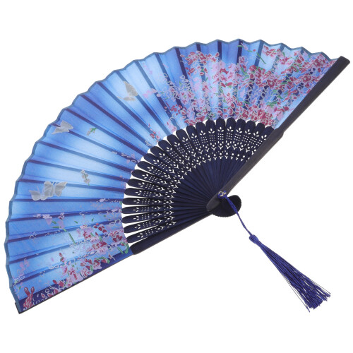 éventail pliant de mode fait main, style chinois unique