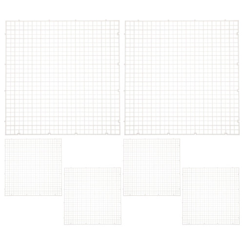 6 pcs séparateurs aquarium, plaque isolation résistante pour bac