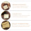 100 kraft vintage vides pour notes miniatures 10