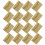 100 kraft vintage vides pour notes miniatures 6