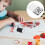 Craft Finger Sponge Daubers Black Plastic 32pcs 10