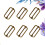 Masteelf 20 Pcs Suitcase Elastic Strap Belt Qinggu Bag Buckles 6