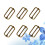 Masteelf 20 Pcs Suitcase Elastic Strap Belt Qinggu Bag Buckles 8