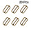 Masteelf 20 Pcs Suitcase Elastic Strap Belt Qinggu Bag Buckles 3