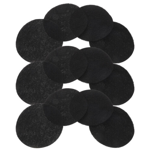 12Pcs Kitchen Compost Bin Filter Pads For Trash Can Deodorizer