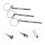 10Pcs Durable Silver Screwdrivers Repair Kit 7
