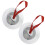 mini finger cymbals pair silver percussion rhythm for dancer party 5