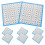 10 Sheets Math Hundred Boards Numbers For Classroom Wall Child 9