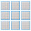 10 Sheets Math Hundred Boards Numbers For Classroom Wall Child 11