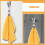 8 pinces à serviettes cordon coton, porte-serviettes mural 8