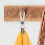 8 pinces à serviettes cordon coton, porte-serviettes mural 4
