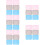 30 Pcs Comfortable Hamster Cooling Mats Washable Pet Pads 11