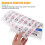 1Pièces Tableau Accords Mandoline Pratique Accessoire Coloré 9