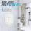 Sturdy Abs Socket Box Splash-Proof Easy Installation For Home 4