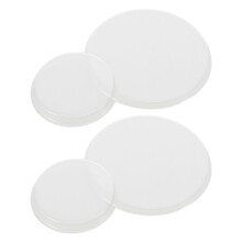 4pcs pediatric stethoscope diaphragm with rim for adults and children white
