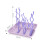 1pack Portable Bottle Drying Rack Drainage For Daily Use 2