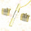 Cufflink Lapel Clip Sleeve Buttrons Kit Creative Gentleman Gift 7