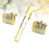 Cufflink Lapel Clip Sleeve Buttrons Kit Creative Gentleman Gift 10