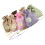 12pcs small linen drawstring pouches for lavender, spices, herbs (mixed) 1