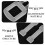 Zehuanyu  100 Pcs Curved Display Stand Support Packing Plastic Buckle 7