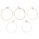 10Pièces Accessoires Lyre Cordes Acier Ensemble Durable 1