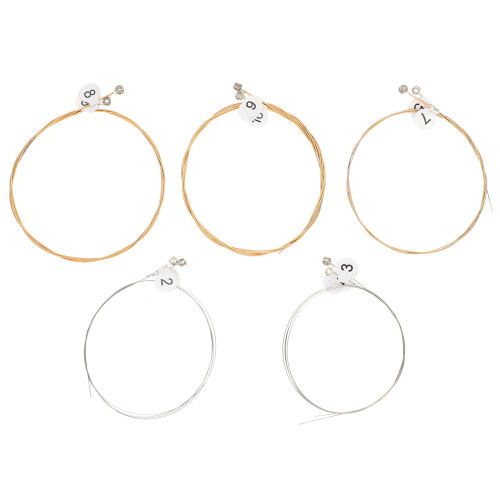 10Pièces Accessoires Lyre Cordes Acier Ensemble Durable