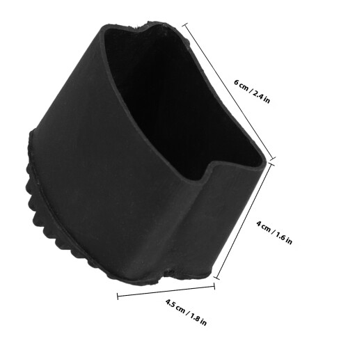 2Pcs Rubber Ladder Foot Covers Replacement For Foldable Ladders 1