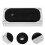 Raindrops  Transmission Cable Kits Sew Patch Embroider Applique Silver 3