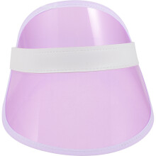 Phlegsive Clear Visor Sun Hat Uv Cap Wide Brim Sportswear (Purple)