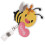 bee pattern badge clip name card holder portable buckle 5