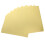 Raindrops  10 Pcs Holders Mitten Clips Golden Single-Sided Cardboard 1