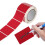 blank thermal transfer label printer paper shipping stickers red 8