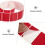blank thermal transfer label printer paper shipping stickers red 7