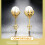1 Pair Dragon Claws Post Stud Earrings With Pearl Statement Jewelry 6