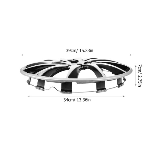 Wheel Rim Cover Hubcaps Multi Pp Abs 1pack 1