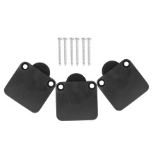 3Pcs Sensitive Touch Door Switch for Wardrobe Cabinet Lights Black
