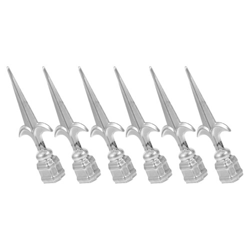 6pcs Fence Finials Heavy Duty Post Toppers for Deck Railing