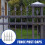 6pcs Fence Finials Heavy Duty Post Toppers for Deck Railing 8